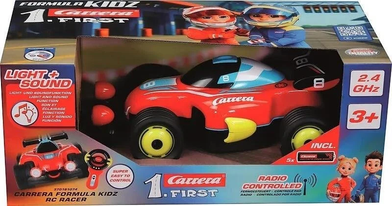 Nuotolinio valdymo lenktyninė mašina Carrera FormulaKidz 2,4GHz raudona