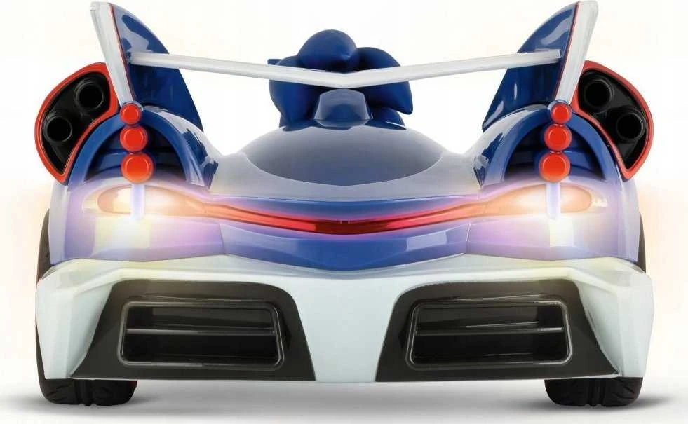 Carrera Radijo bangomis valdomas Sonic lenktyninis automobilis su akumuliatoriumi