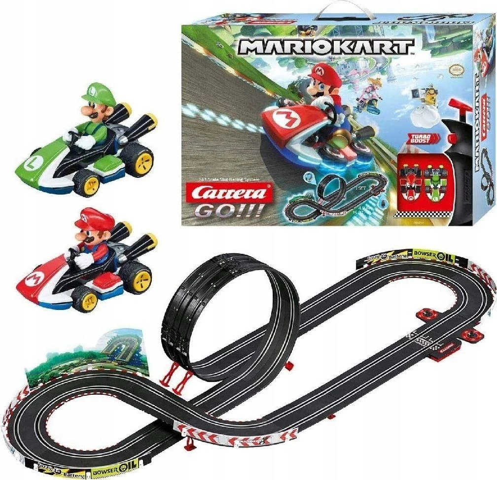 Milly Mally Carrera Go Nintendo Mario Kart™ 8 – 4,9 m trasos rinkinys