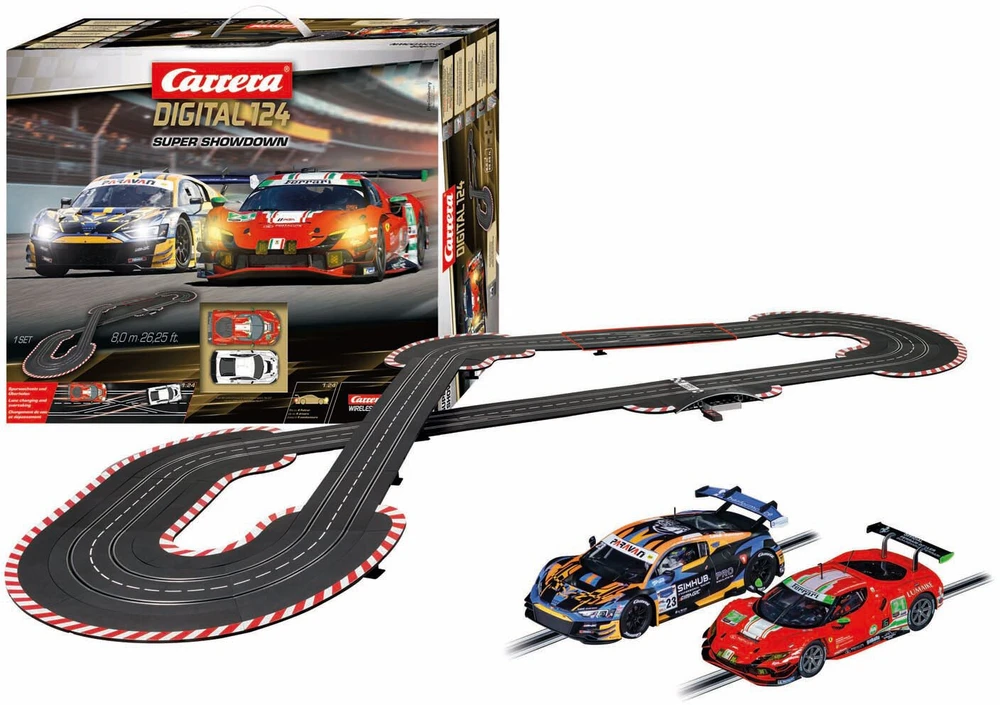 Carrera Tor lenktyninis D124 23639 Super Showdown