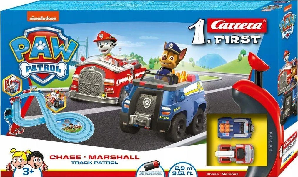 Carrera Pirmoji „Paw Patrol Chase Psi Patrol“ transporto priemonė