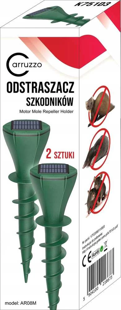 Kenkėjų atbaidikliai Carruzzo, 2 vienetai pakuotėje