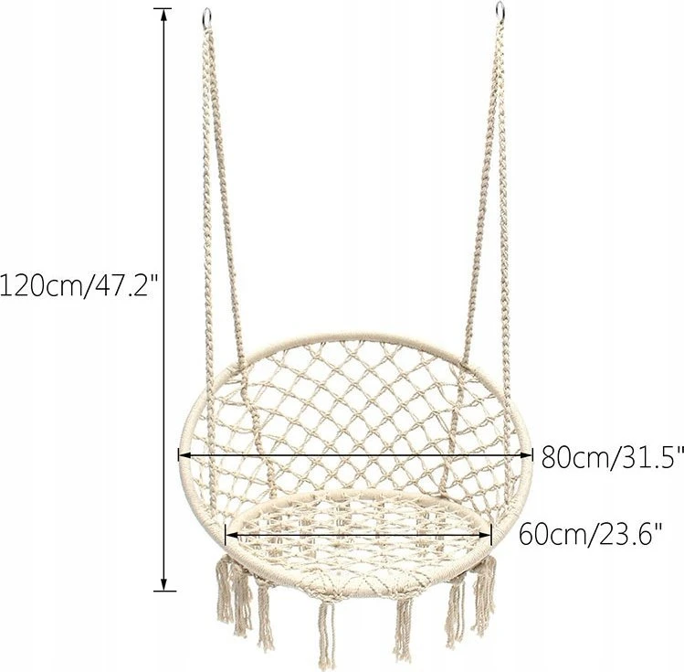 Carruzzo HK1 Sūpuolė HAMAKAS KĖDĖ NEST MODERNUS