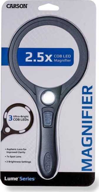 Carson COB LED 90mm didintuvas