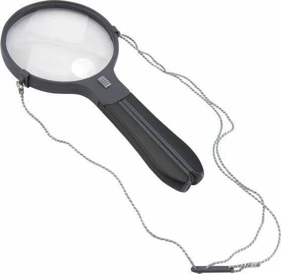 Žiūronai Carson HF-11 padalinta rankena Lupa w. Apšvietimas