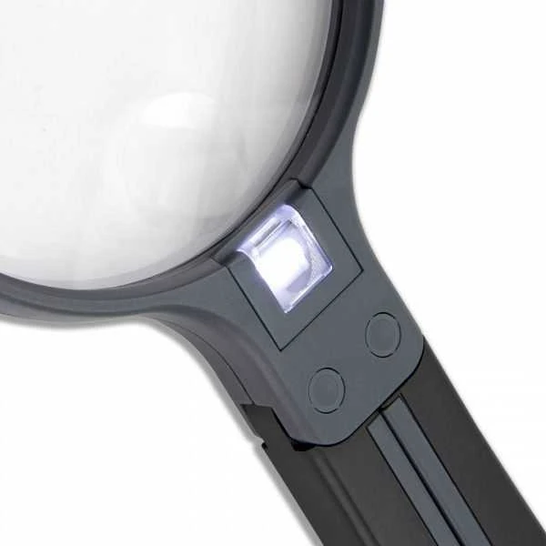 Žiūronai Carson HF-11 padalinta rankena Lupa w. Apšvietimas