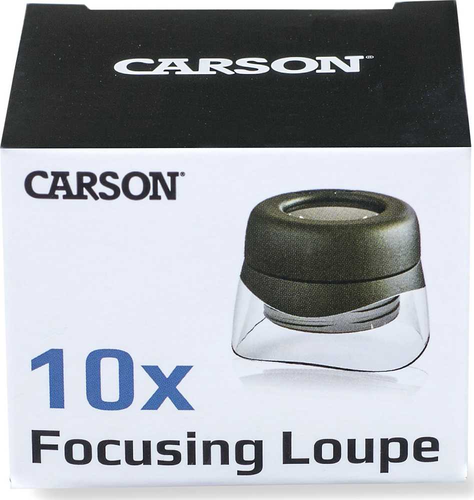 Carson LH-30 VersalLoupe 10x fokusuojamas didintuvas