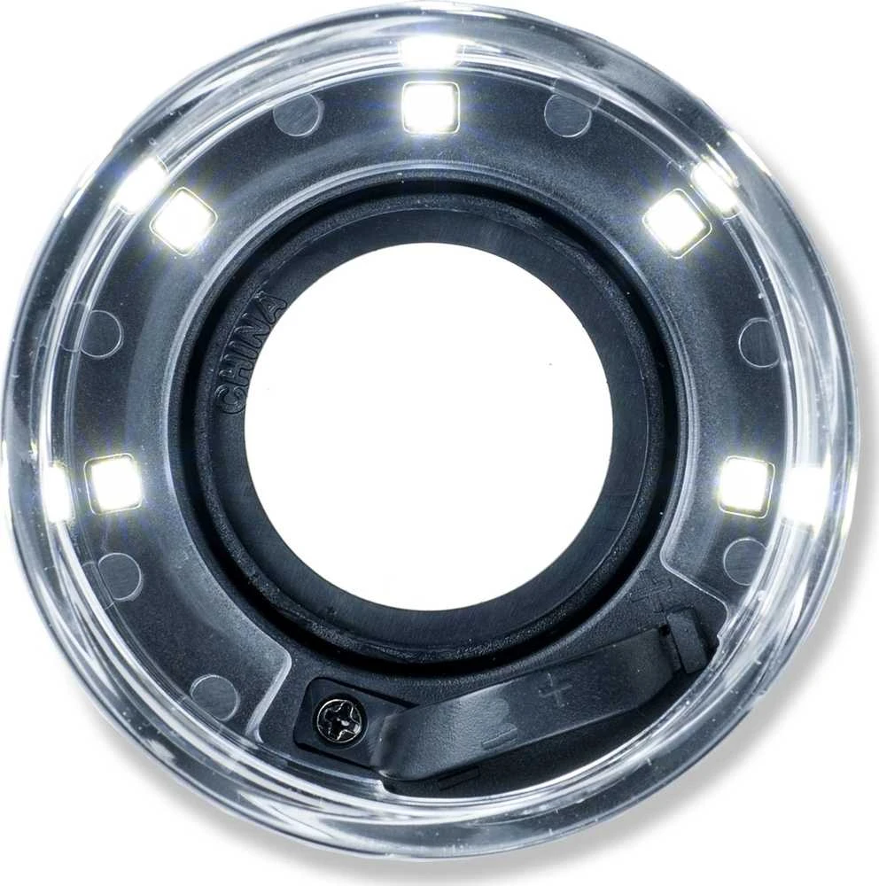 Žiūronai Carson LH-50 VersalLoupe LED 10x fokusuojamas didintuvas
