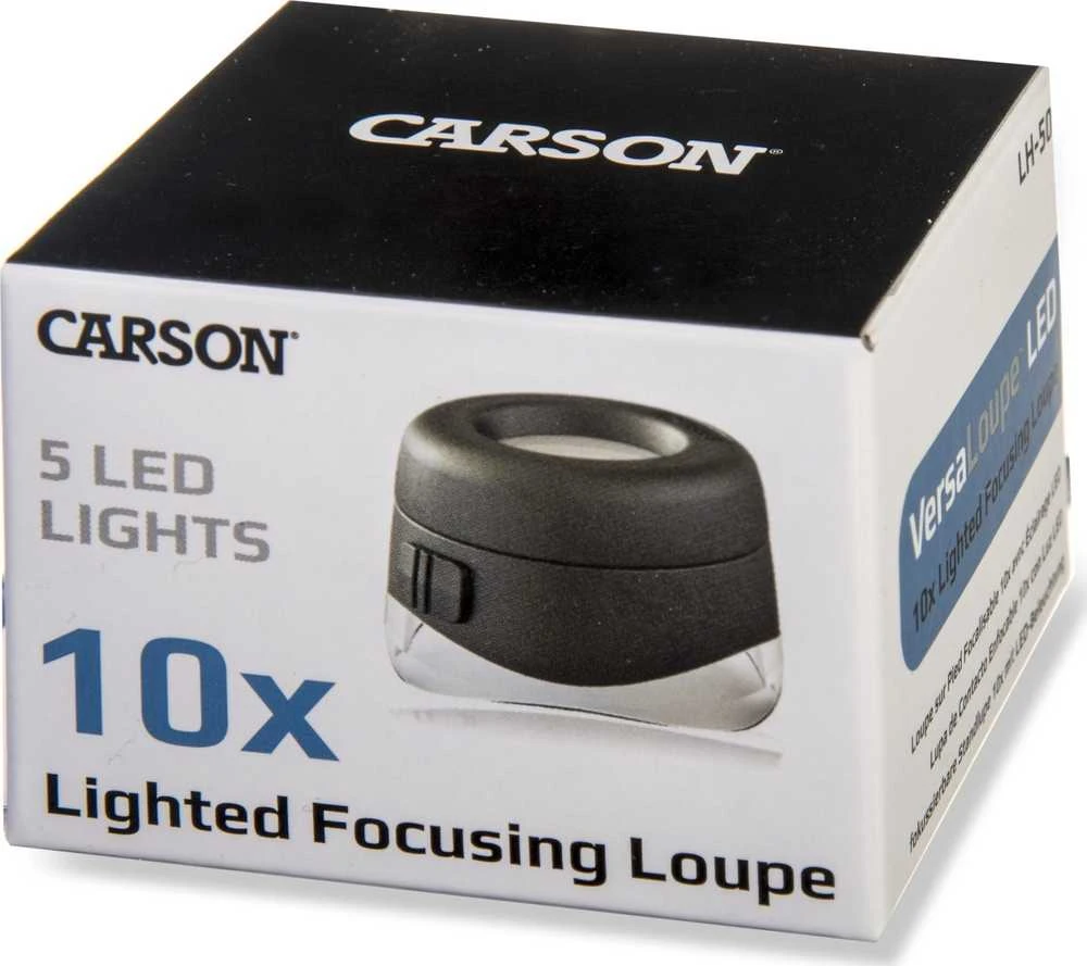 Carson LH-50 VersalLoupe pakuotė