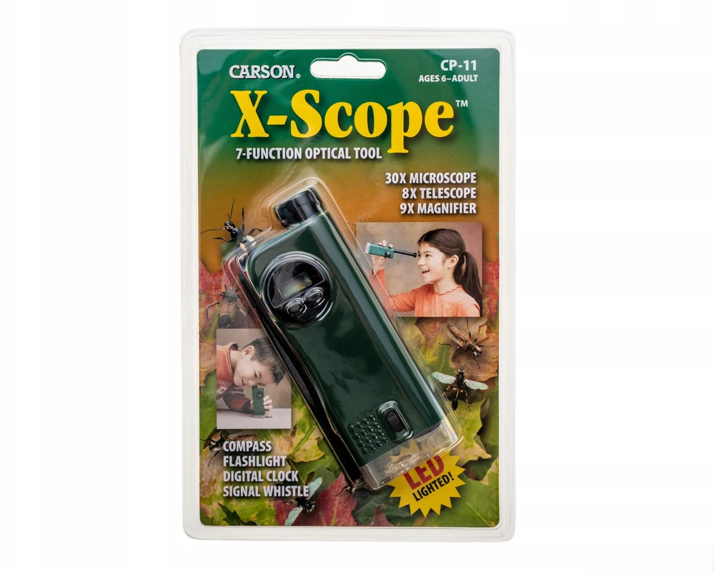 Mikroskopas Carson X-Scope daugiafunkcis įrankis