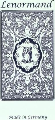 AGM Lenormand Mėlyna Owl Premium Edition Kortos