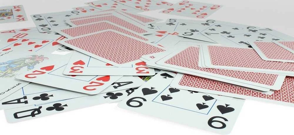 Copag Kortos Philos Poker and Bridge, raudonos, 6721