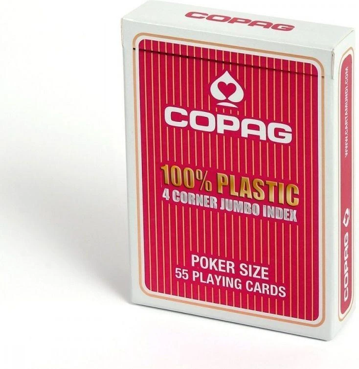 Copag Kortos Philos Poker and Bridge, raudonos, 6721