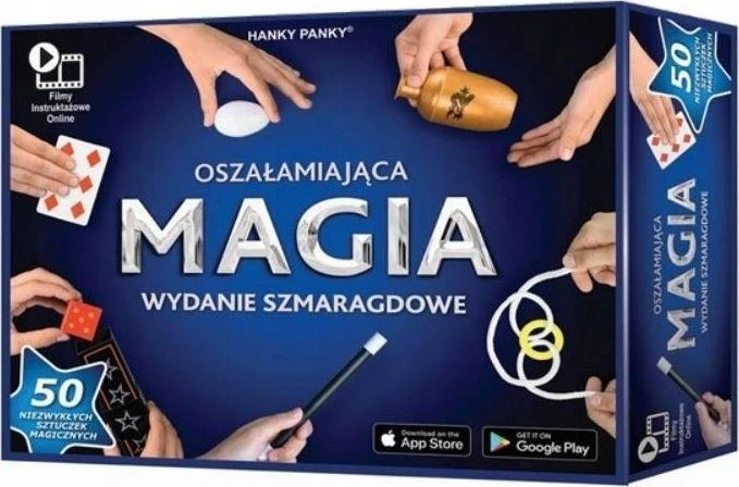 Cartamundi Stalo žaidimas Hanky ​​Panky, 50 triukų