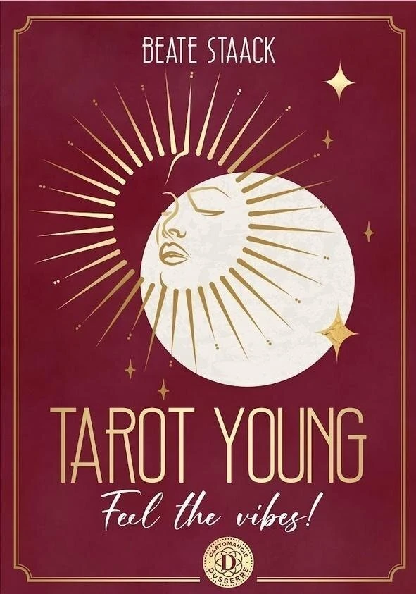Dusserre Cartomancie Kolekcionuojamos Kortelės - Tarot Young Feel The Vibes 78 Kortelės Su Instrukcijų Knygele
