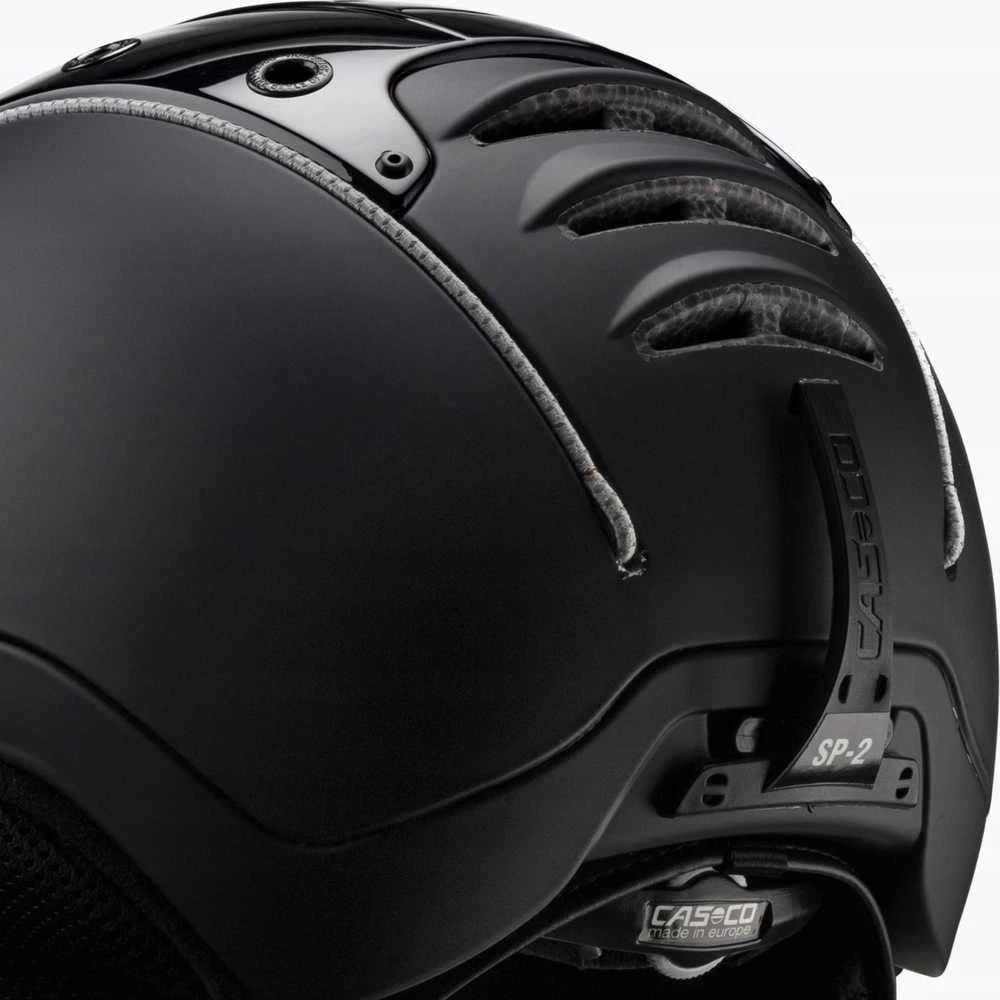 Ski helmet CASCO SP-2 Carbonic Visor Juodas M 55-57