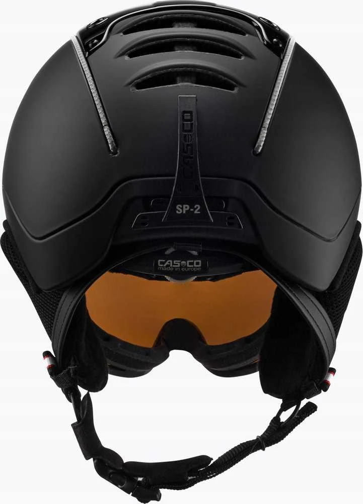 Ski helmet CASCO SP-2 Carbonic Visor Juodas M 55-57