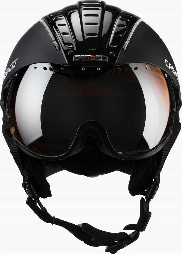 Ski helmet CASCO SP-2 Carbonic Visor Juodas M 55-57