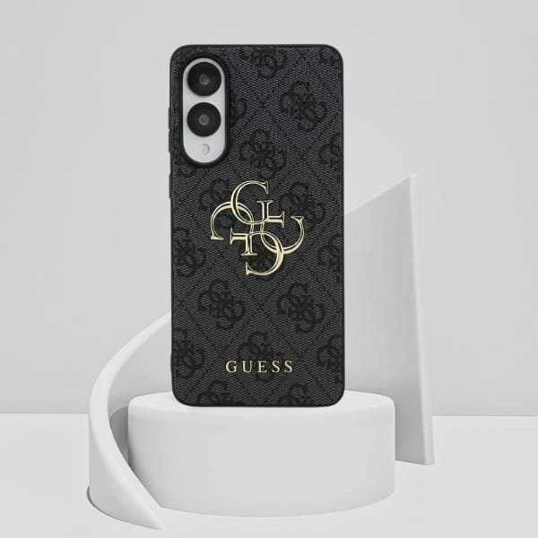 Dėklas Guess Big 4G Logo Classic Logo skirta Samsung Galaxy S25 Edge juodos spalvos