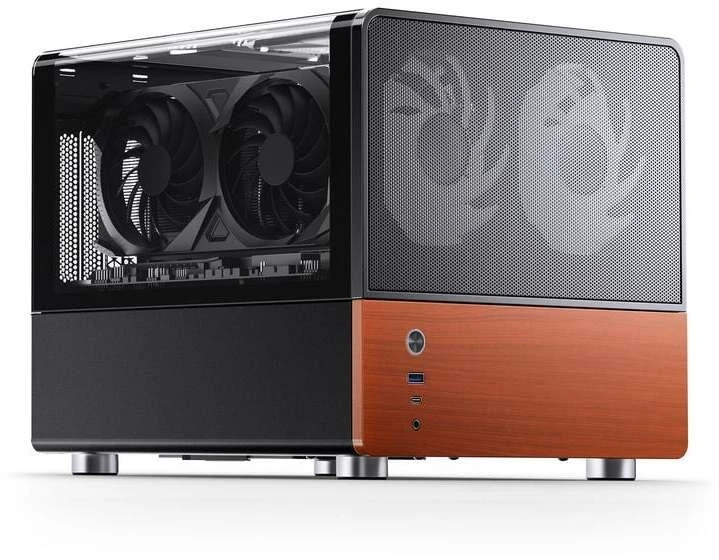 Jonsbo V12 PC case, mini tower, micro-ATX – juodas