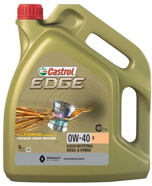 Case Logic „Castrol Edge 0W-40 R“ alyva, 5 litrai, H 15F73A