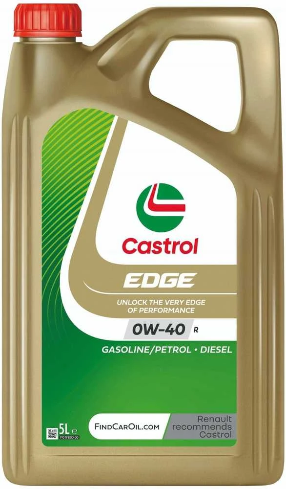Case Logic „Castrol Edge 0W-40 R“ alyva, 5 litrai, H 15F73A