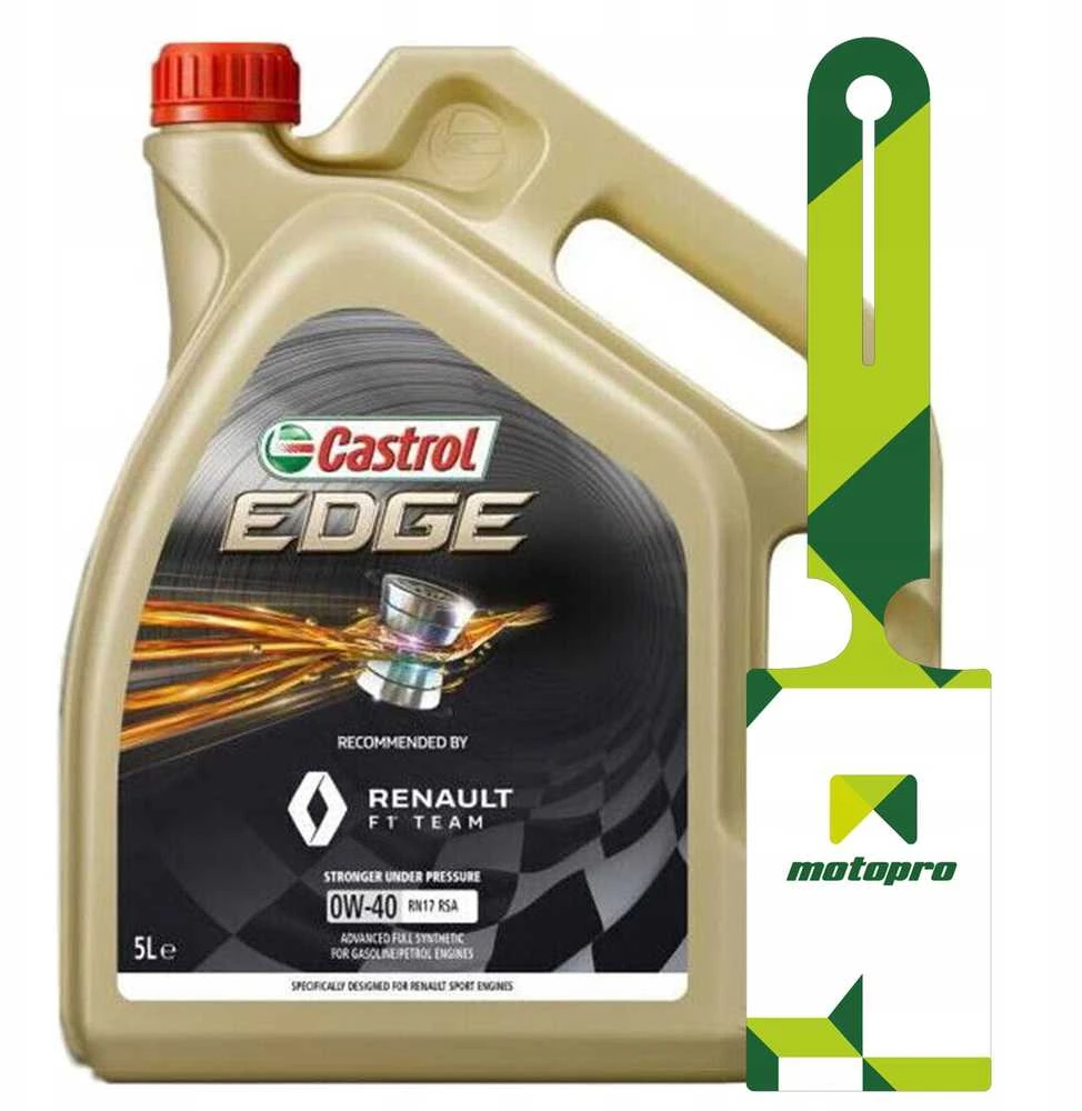 Case Logic „Castrol Edge 0W-40 R“ alyva, 5 litrai, H 15F73A