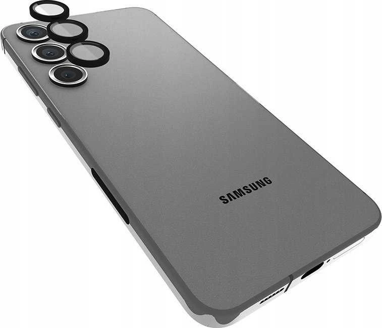 Case-Mate Aluminum Ring Lens Protector - Apsauginis stiklas skirtas the camera lens of the Samsung Galaxy S24+ (Juodas)