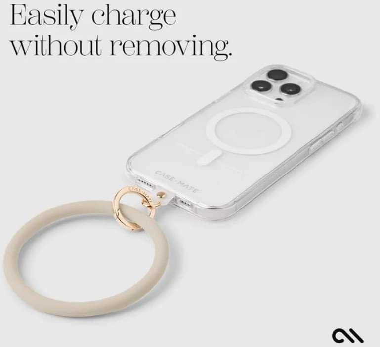 Dėklas Case-Mate Phone Bangle - Wrist virvelė telefonui Nude