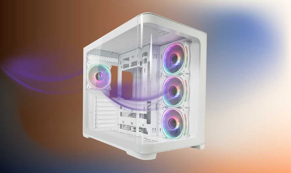 Obudowa LC-Power LC-8001W-ON Pro-Storm Light Baltas (LC-8001W-ON)