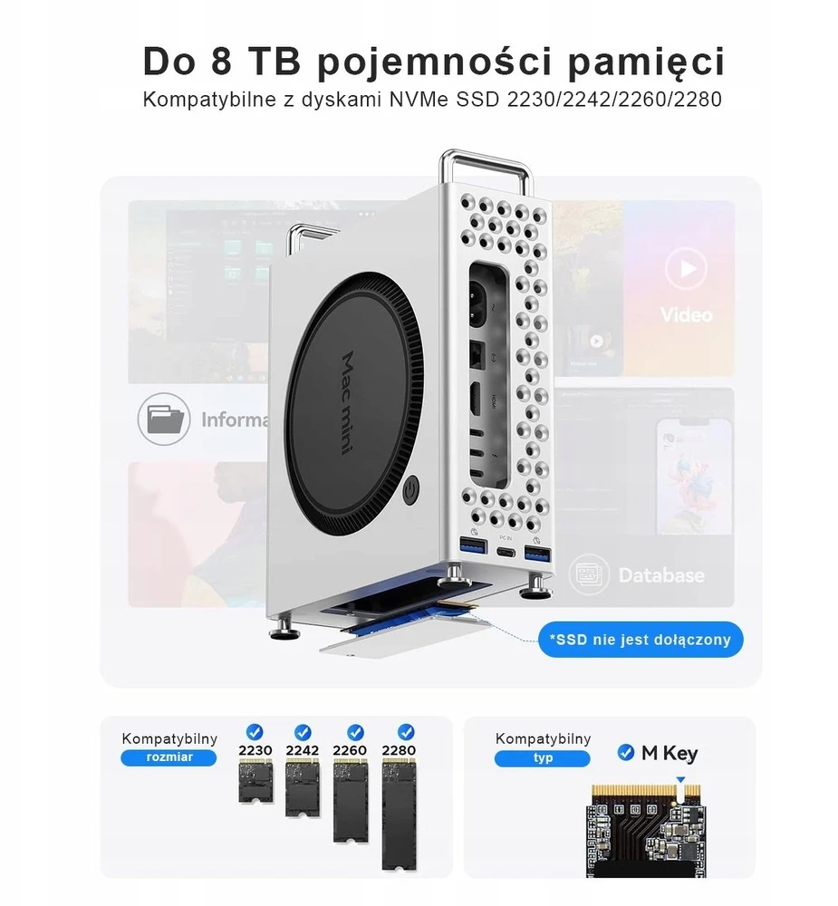 Serveris Obudowa Orico MS10-5P Sidabrinė (MS10-5P-SV-EP)