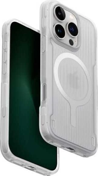 Uniq Combat Active Magclick įkrovimo dėklas, skirtas iPhone 16 Pro Max - Baltas