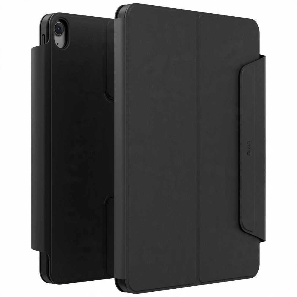 Dėklas UNIQ Rovus Snapmount Magnetic 360 Rotating Detachable skirtas Apple iPad Air 13" M2/M3 (2024/2025) juodos spalvos