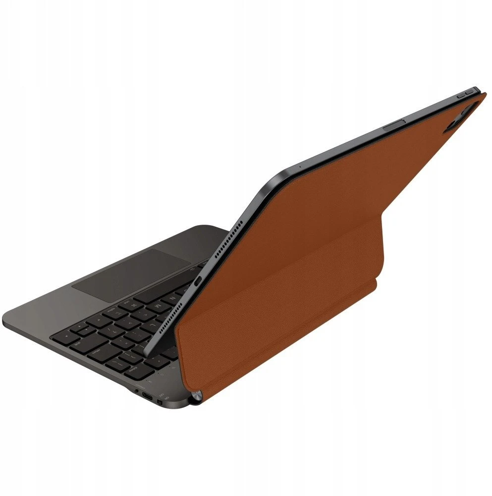 Dėklas UNIQ Venno Pro Magnetic Smart su klaviatūra skirtas iPad Air 11" (2024/25) | Apple Air 10.9" (2022/20) | iPad Pro 11" (2022/21) caramel