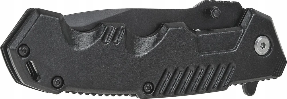 Case4life Taktiškas kišeninis peilis 200/85 mm Juodas SURVIVAL SERIES (12/72)