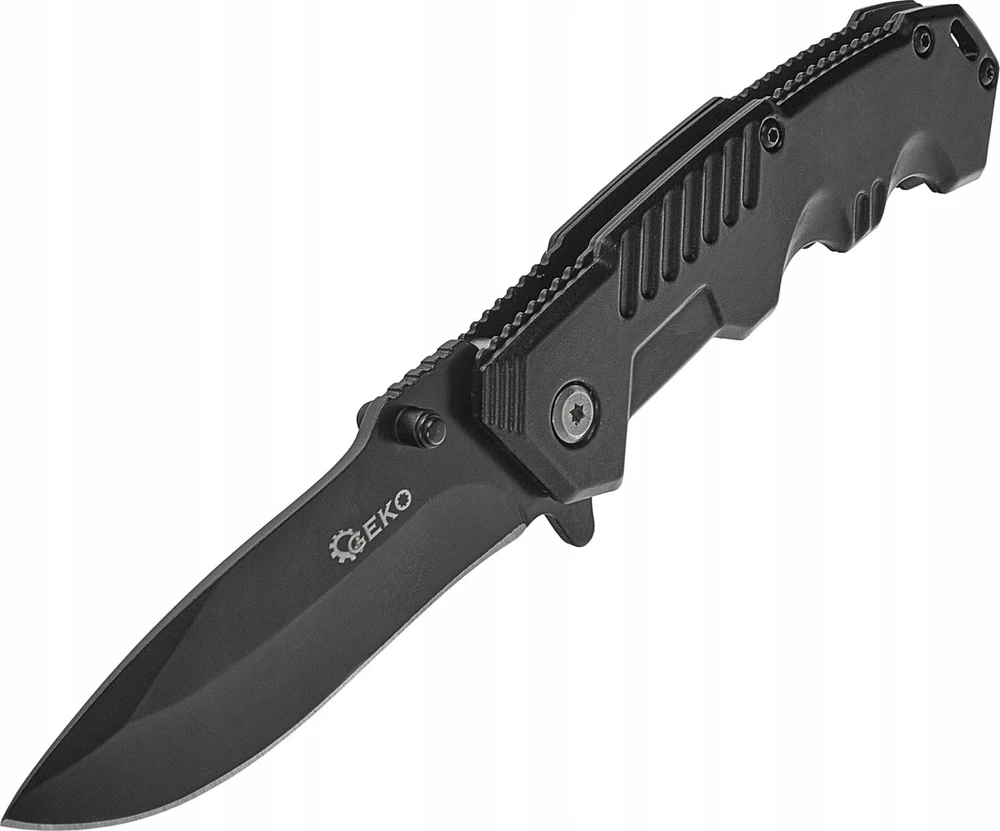 Case4life Taktiškas kišeninis peilis 200/85 mm Juodas SURVIVAL SERIES (12/72)