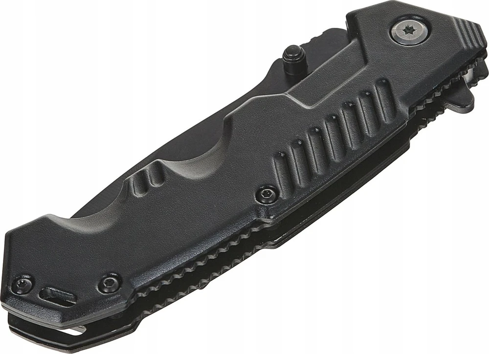 Case4life Taktiškas kišeninis peilis 200/85 mm Juodas SURVIVAL SERIES (12/72)