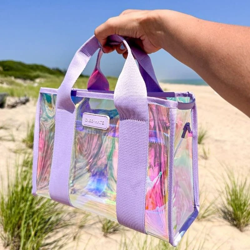 Case-Mate Mini Travel Tote Bag - Atsparus vandeniui shoulder bag (Soap Bubble)