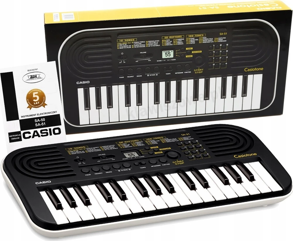 Vaikiškas sintezatorius Casio SA-51