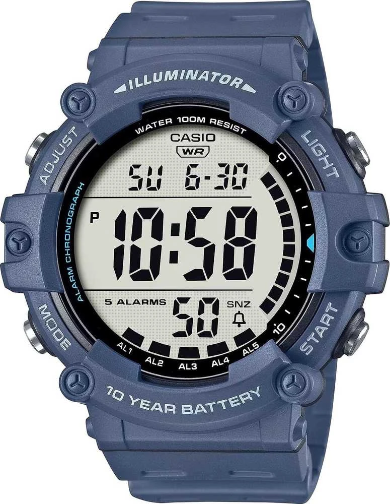 Laikrodis vyrams CASIO SPORT ILLUMINATOR AE-1500WH-2A + dėžutė
