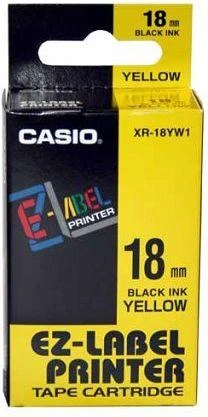 Casio XR-18YW1 etikečių juostelė
