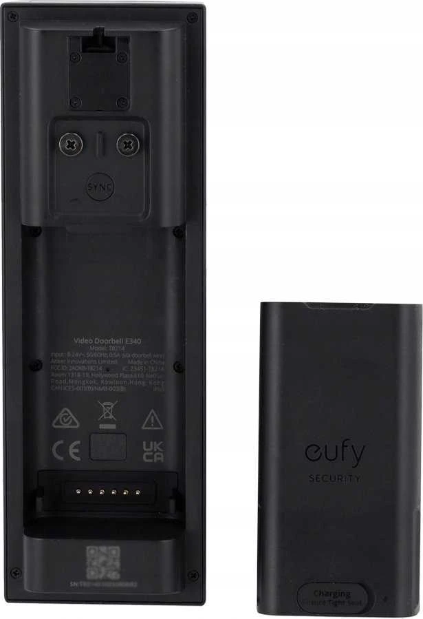 Anker Eufy Doorbell E340 su skambučiu