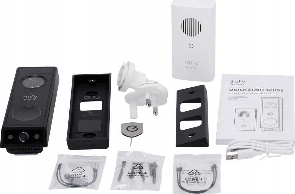 Anker Eufy Doorbell E340 su skambučiu