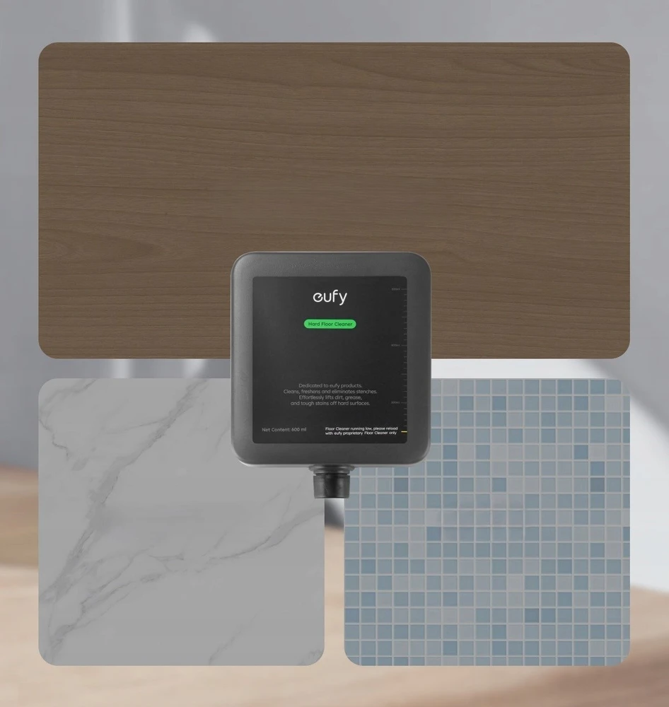 Anker Eufy | Grindų valymo skystis, paruoštas naudoti, 600 ml, Grindų valymo skystis, saugus, suderinamas su E25