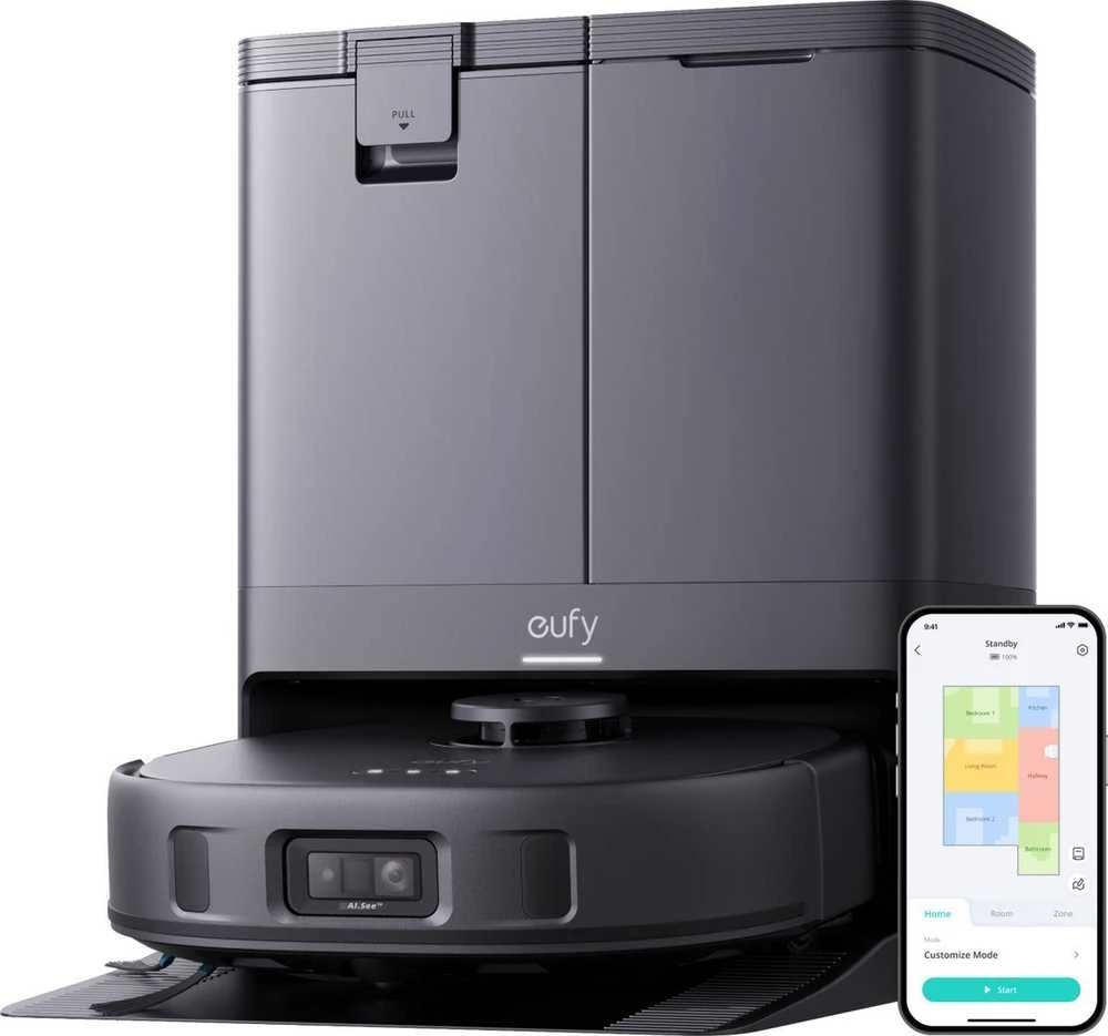 Dulkių siurblys Anker Eufy Omni S1, Pilkos spalvos