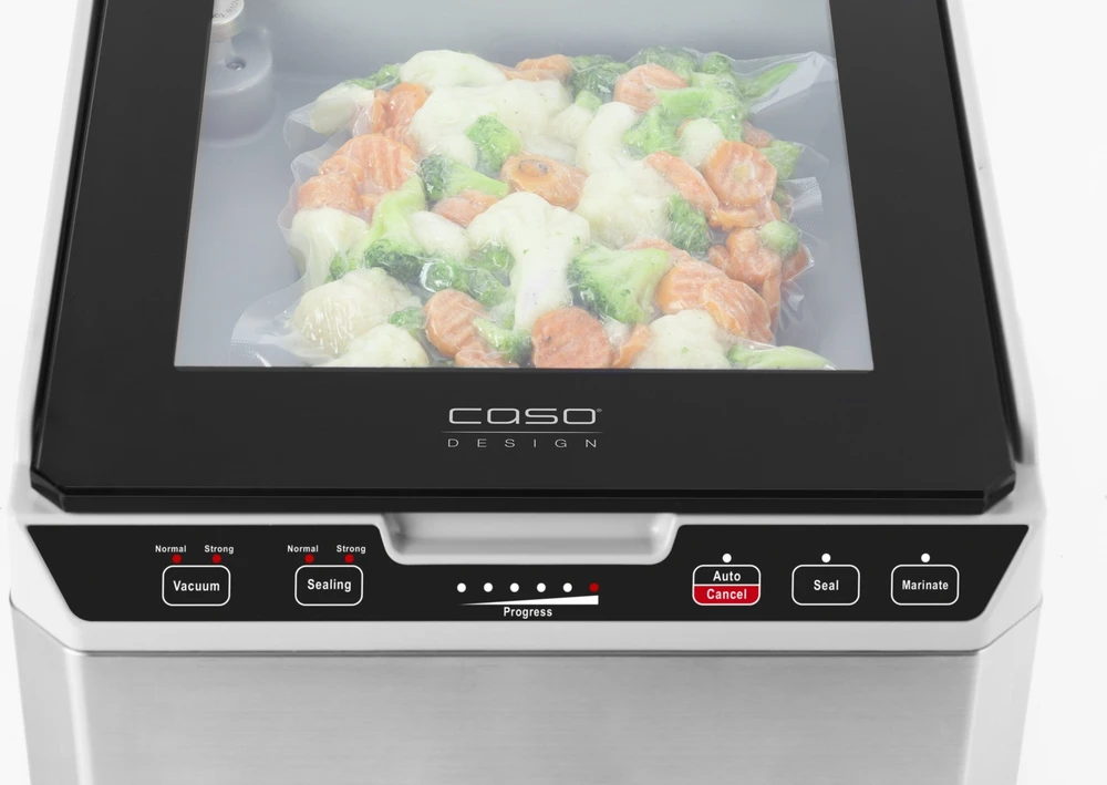 Virtuvinės svarstyklės Caso | Chamber Vacuum sealer | VacuChef 40 | Power 280 W | Nerūdijantis plienas