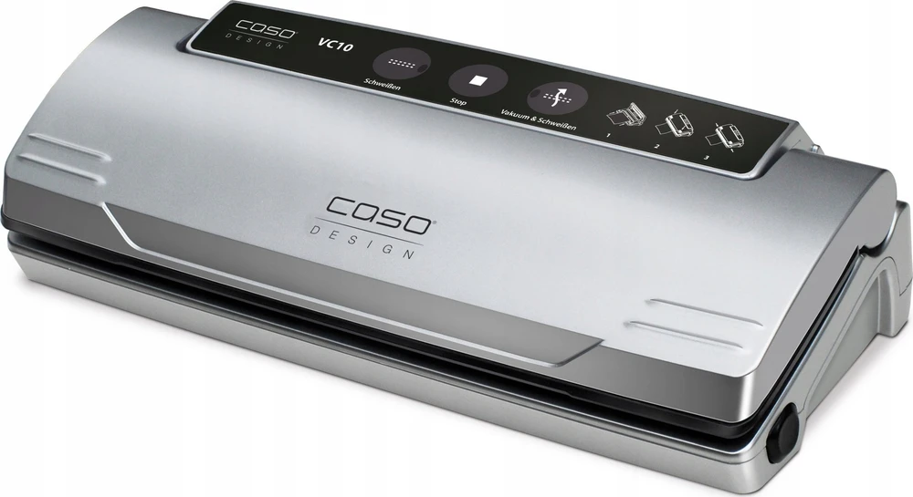 Caso VC 10 PlusEdition Vakuumavimo aparatas, 110 W +DOVANA Vakuumavimo maišeliai Caso 20 x 30 cm