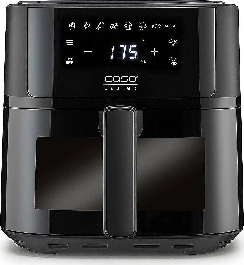 Gruzdintuvė CASO Design AirFry 6.0, juodos spalvos