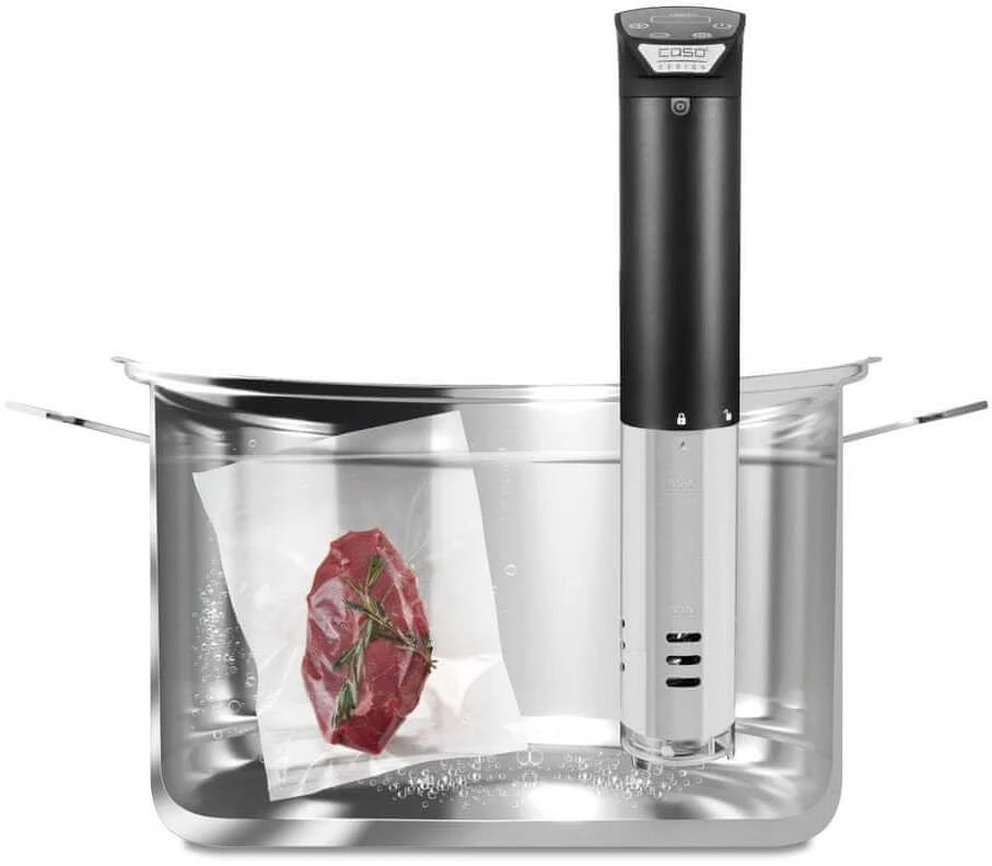 Caso | SousVide cooker | SV 1200 Smart | 1200 W | Nerūdijantis plienas/Juodas