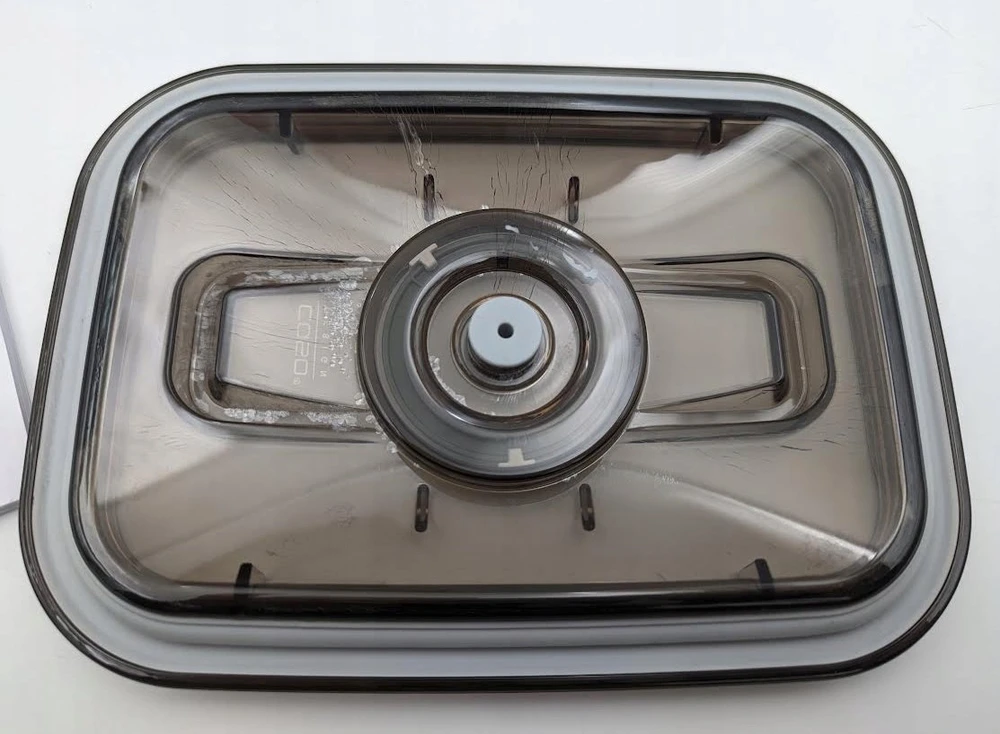 Caso | Stiklinis vakuuminis indas su plastikiniu dangteliu | VacuBoxx Eco L | Skaidrus